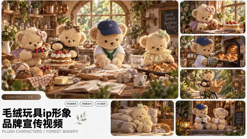 Plush toy character · Brand content
